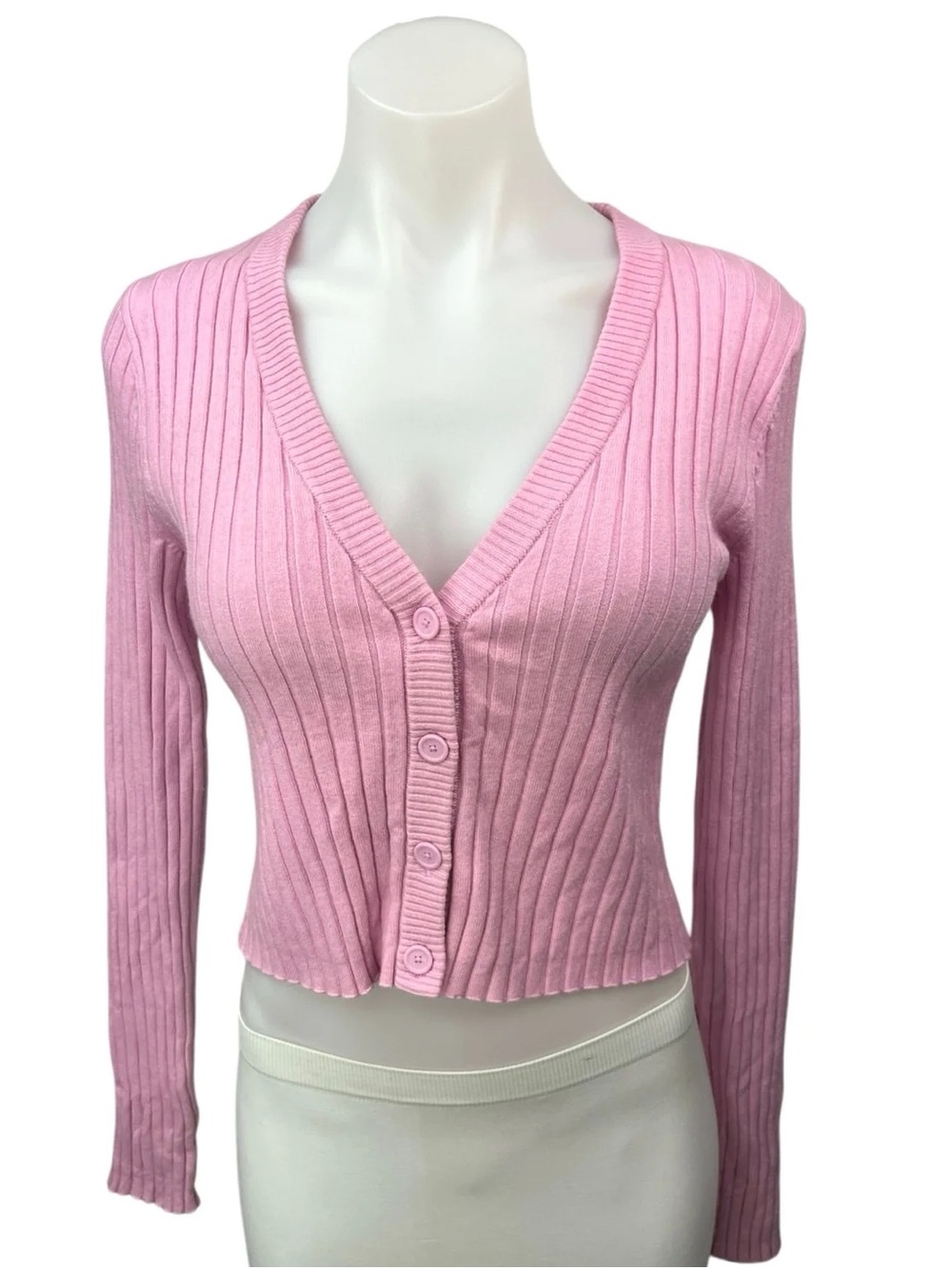 Aerie pink cardigan